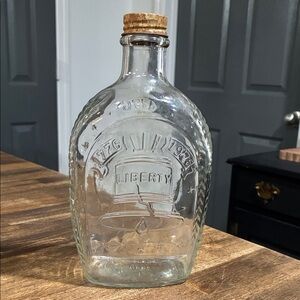 Vintage Log Cabin Syrup Bottle
